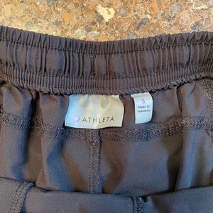 Athleta black shorts size small